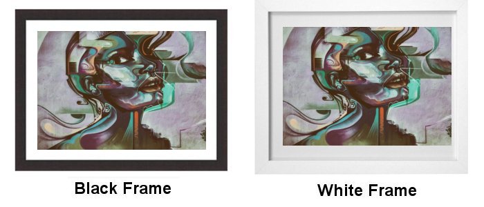 Street Art Framed Prints